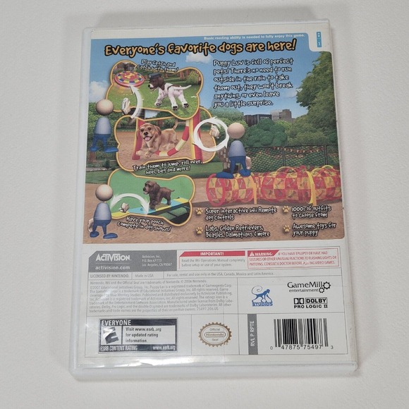 Puppy Luv (Nintendo Wii) Activision Rated E - Picture 4 of 6